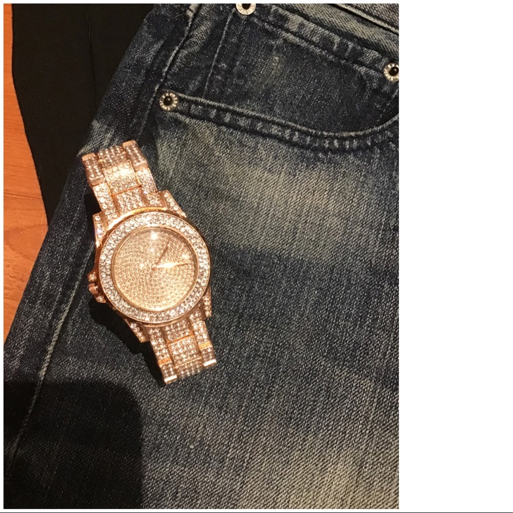 ⌚️Rose Gold Diamond Watch NEW⌚️